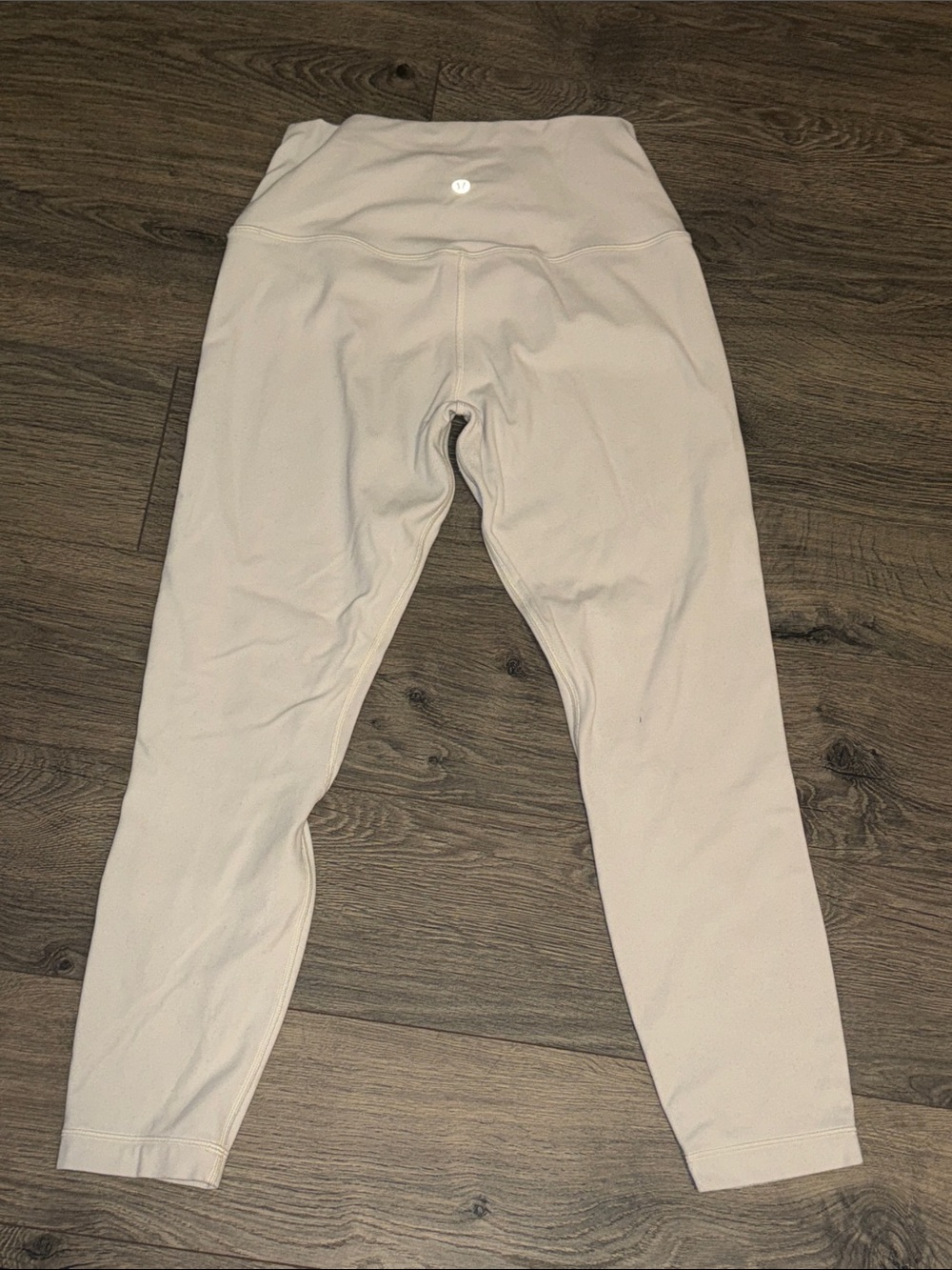 lululemon athletica Light Cream High-Rise Leggings